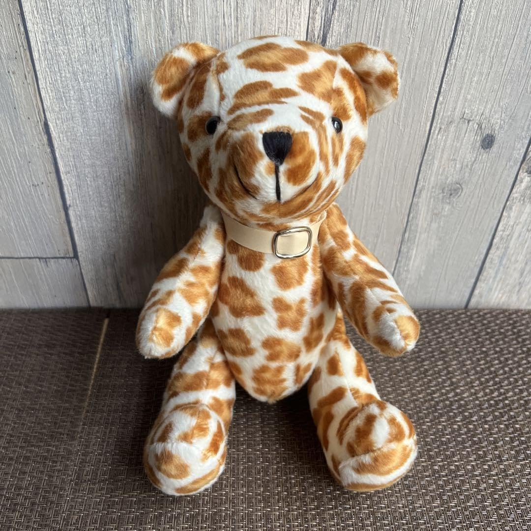 Amazon.co.jp: ベア クマ ぬいぐるみ ヒョウ柄 : おもちゃ